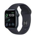 ساعت هوشمند اپل مدل SE 8 2022 Aluminum Case 44mm| apple watch SE 8 2022 44mm - midnight نمای ۲