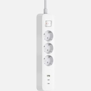 چندراهی برق شیائومی مدل XMCXB01EU با ۶ پورت و ۳ پورت USB